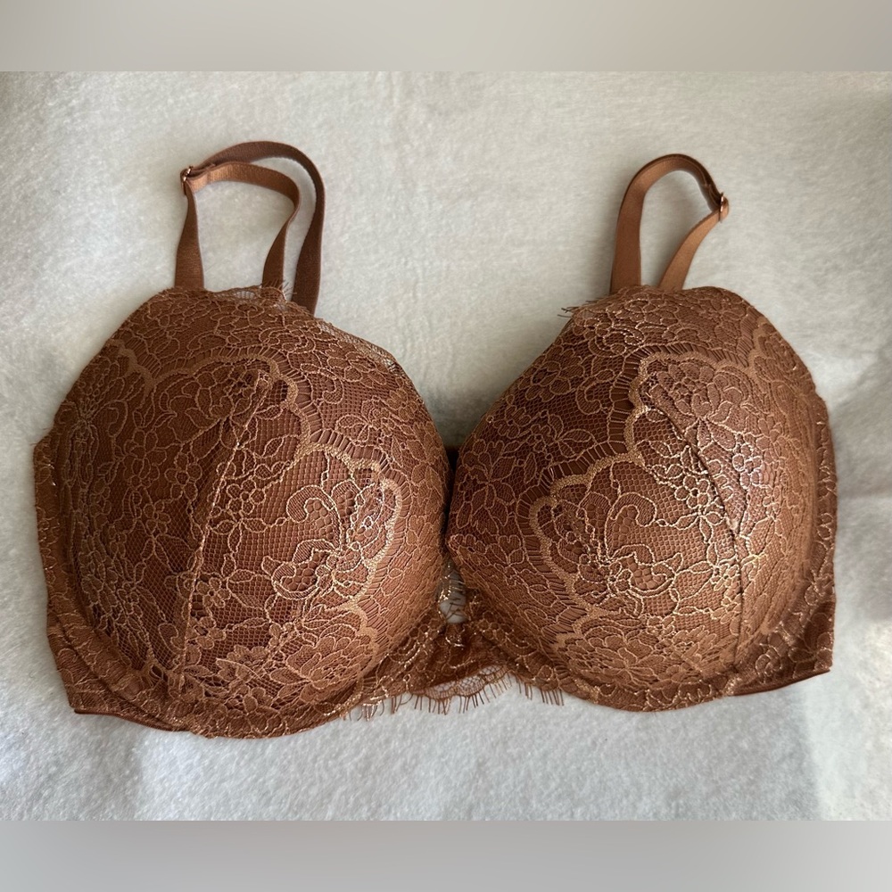 Victoria's Secret Lace Push Up Bra 34DD NWOT